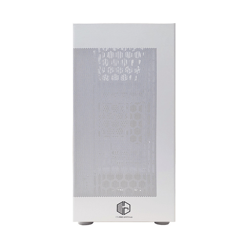 Casing CUBE GAMING PYFY WHITE - All White Inside - mATX - MESH