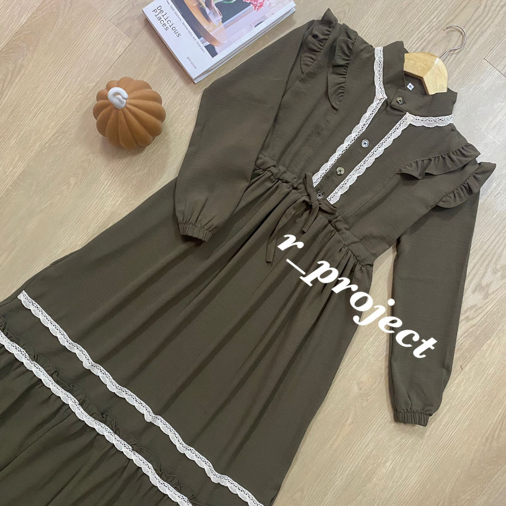 5L XXXL XXL XL L M S | DRESS JUMBO Equina maxi dress