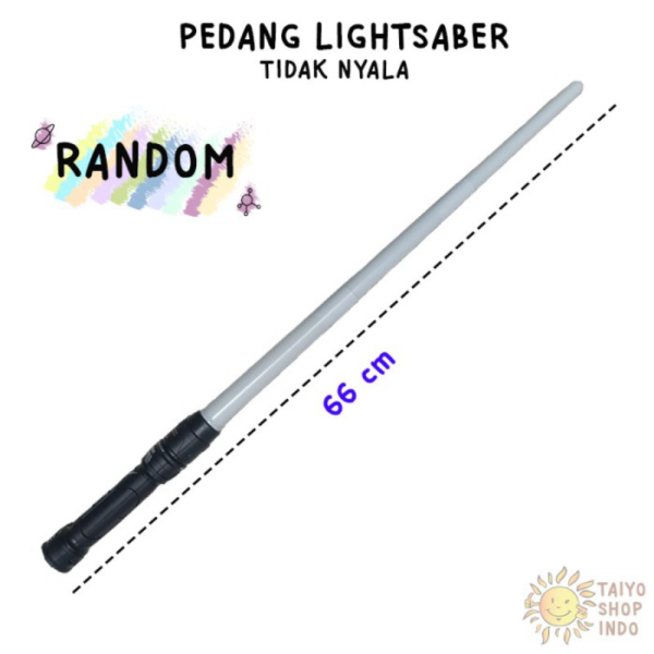 Pedang Nyala Tidak Light Saber Mainan Berkualitas Anak TAIYO Wars Jual Lampu - Star Sword Nyala Suar