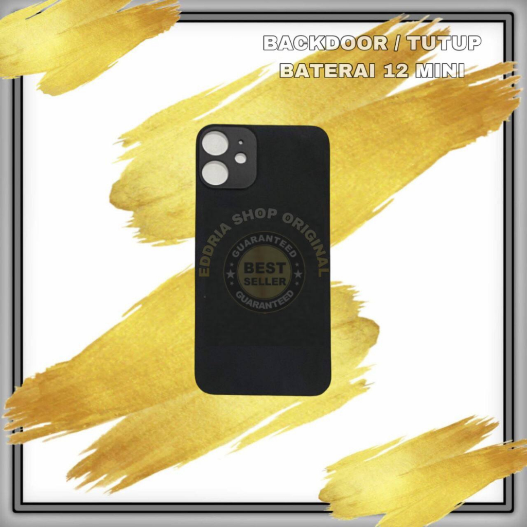 BACKDOOR TUTUP BATERAI / BACK COVER 12 MINI ORIGINAL NEW