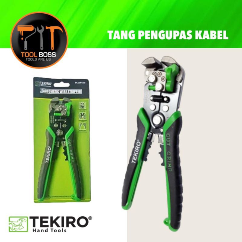 TEKIRO TANG PENGUPAS KABEL AUTOMATIS