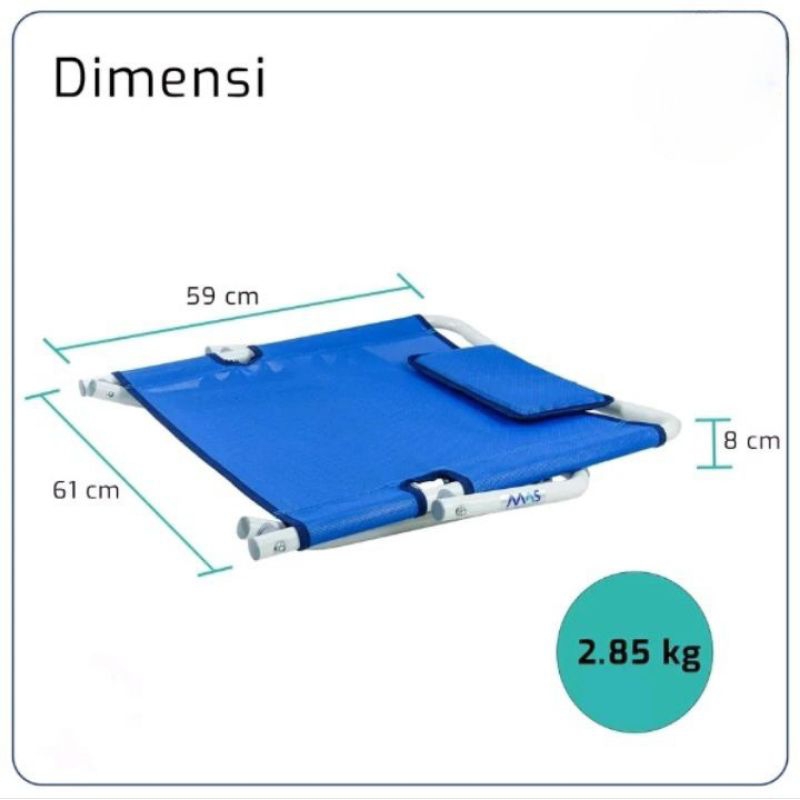 Backrest - sandaran punggung lansia -ibu hamil  anti decubitus / dekubitus T