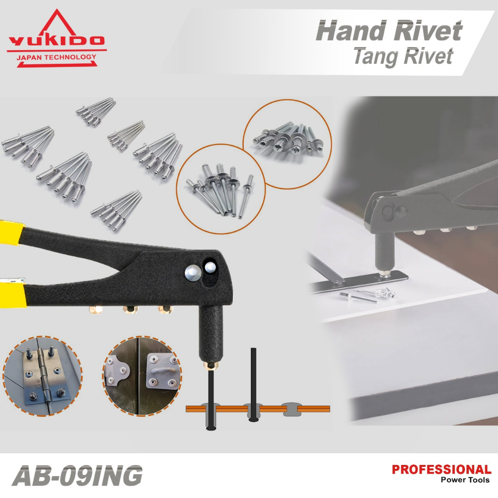 termurah HAND RIVETER MURAH - TANG PAKU RIVET - TANG RIFET - RIPET Yukido best quality