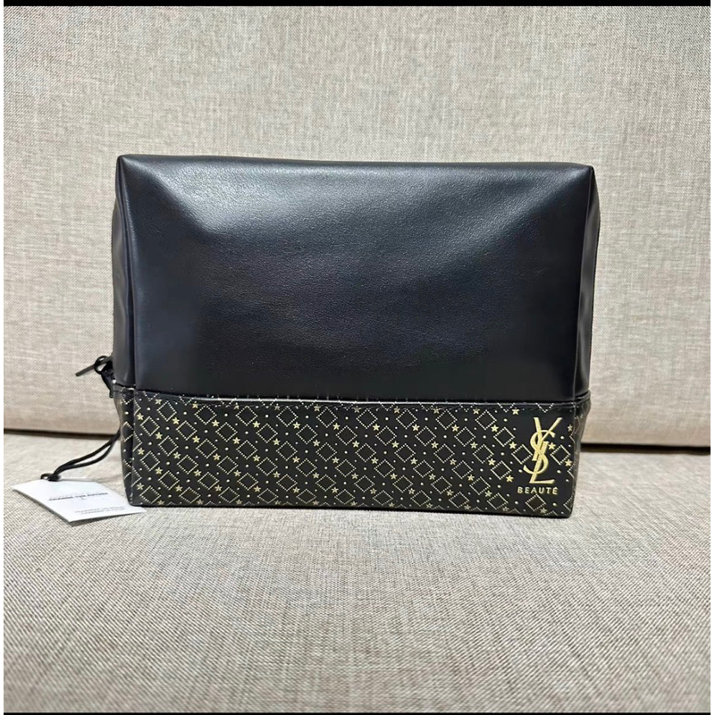 pouch  makeup tas kosmetik YSL beauty compliment gift