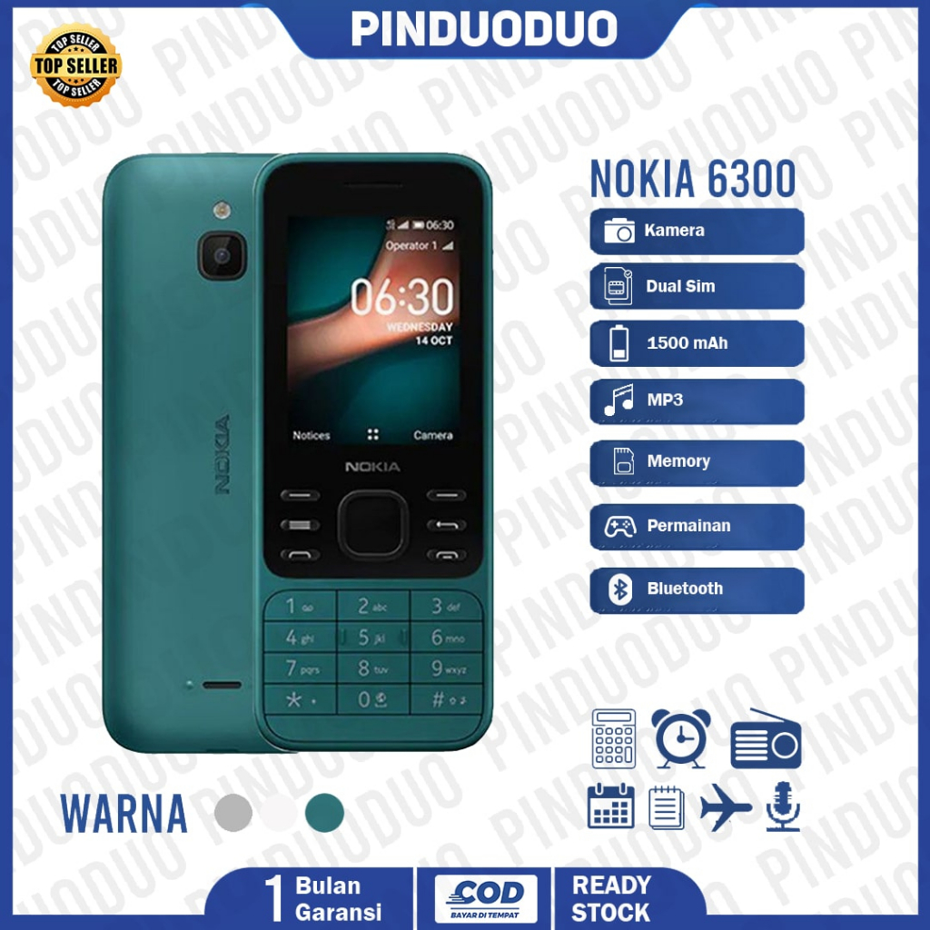 nokia 6300 New 2021 Grosir