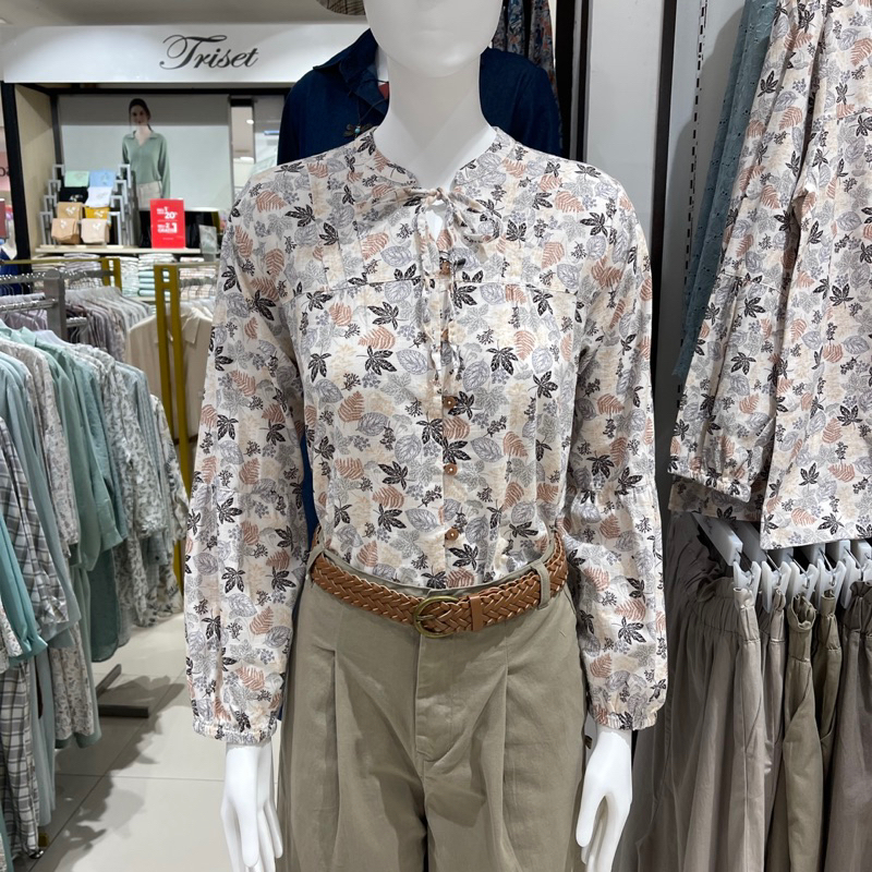 TRISET - Kemeja Blouse Wanita (S-XL)