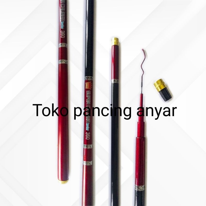 joran tegek GAMARU SUPER KALIBER KEVLAR