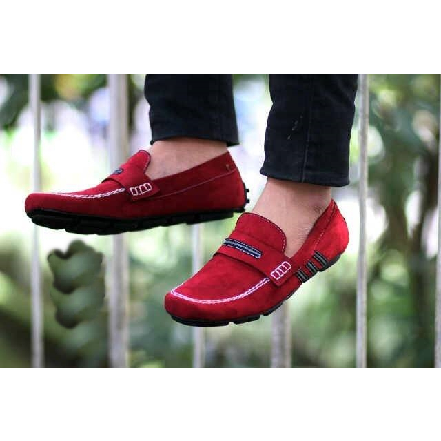 MS Shop - TERBARU Sepatu Selop Kasual Pria Uno Moccasin Slip on Casual Santai Kondangan COD