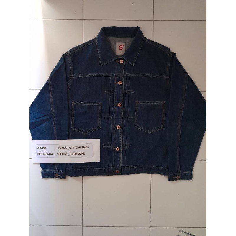 8 SECOND TYPE 2 DENIM JACKET ORI (REALPICT)