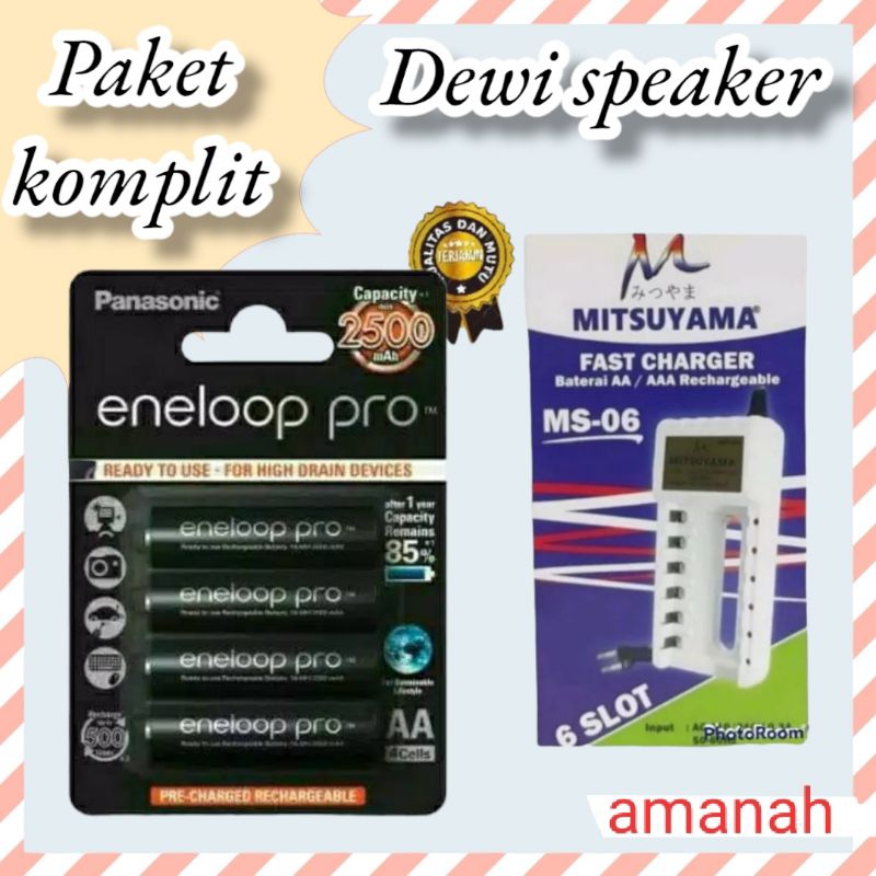 paket komplit baterai charger