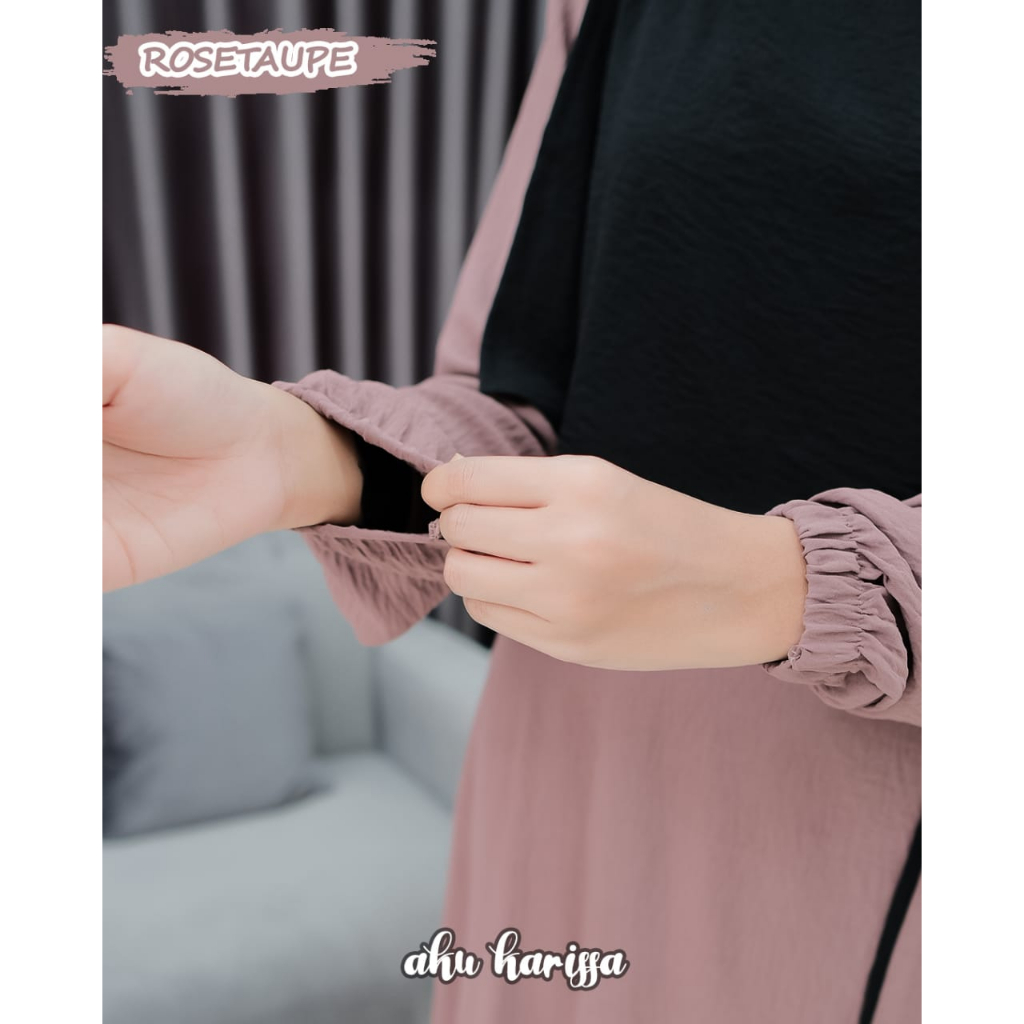 Gamis SALMA ARYANTI NIARA AKU KARISSA original produk premium hits set baju muslim size XL terbaru violita fadia KARISA AKUKARISSA