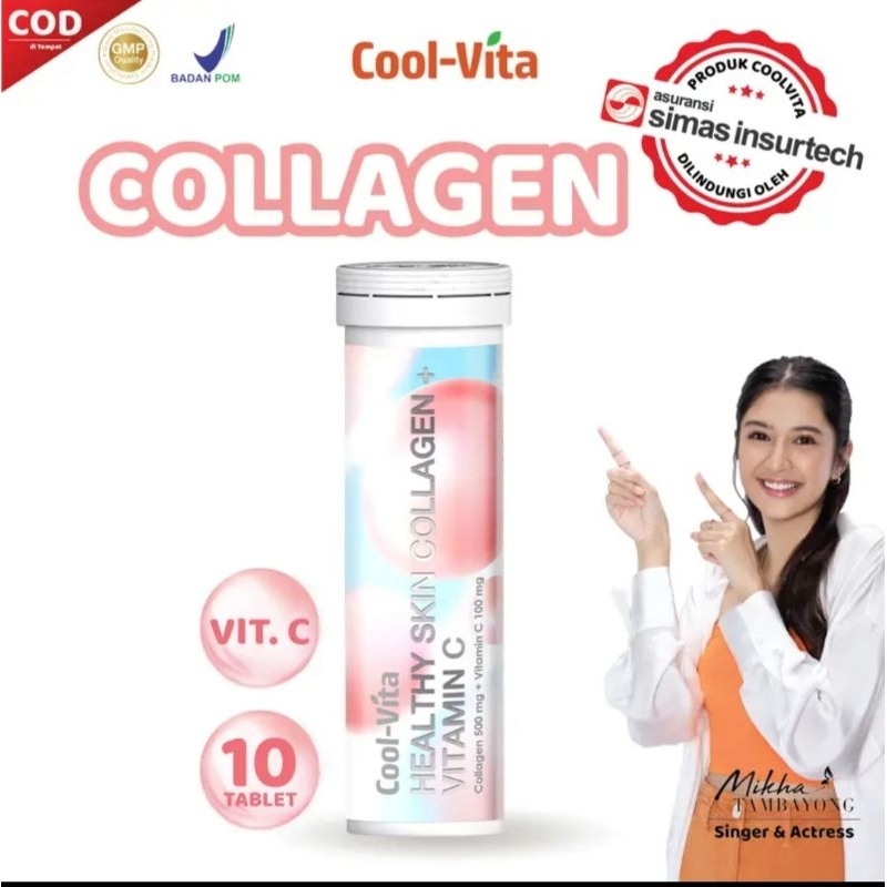 

COLLAGEN COOLVITA PEMUTIH DAN PENCERAH BADAN DARI DALAM