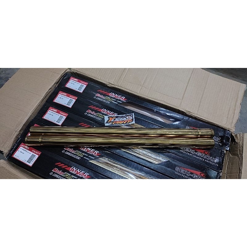 NINJA R KR150 AS SHOCK SKOK DEPAN GOLD INNER TUBE THAILAND AS 33