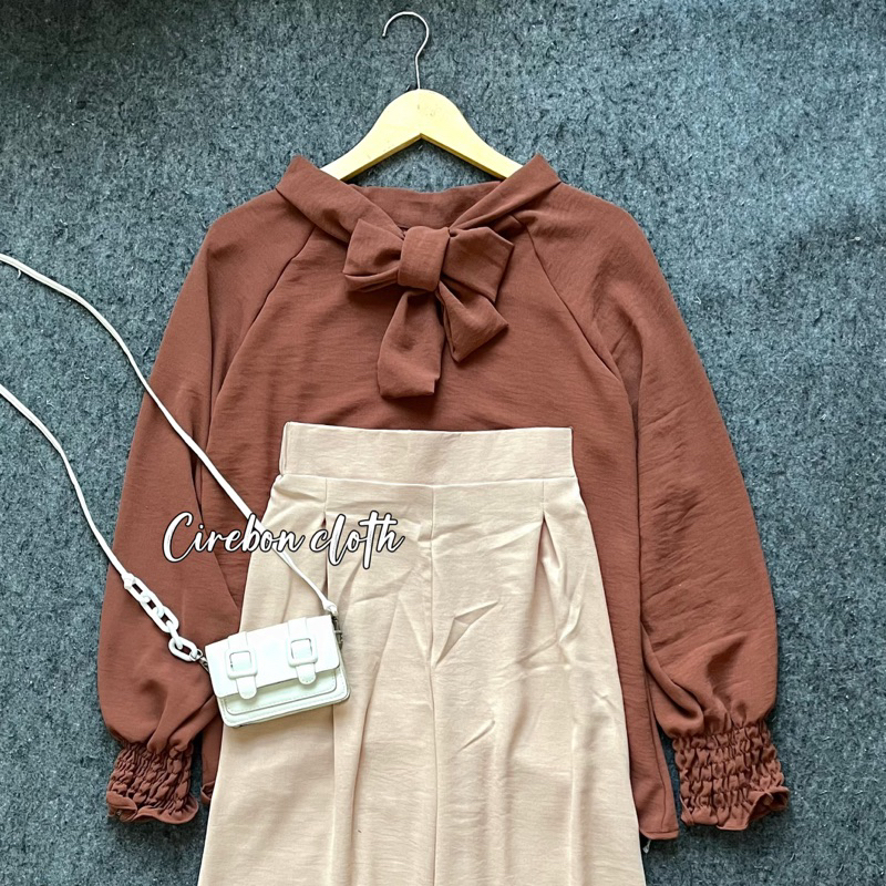 ONE SET ELISA - Cirebon Cloth | ONE SET CANTIK CRINKLE AIRFLOW
