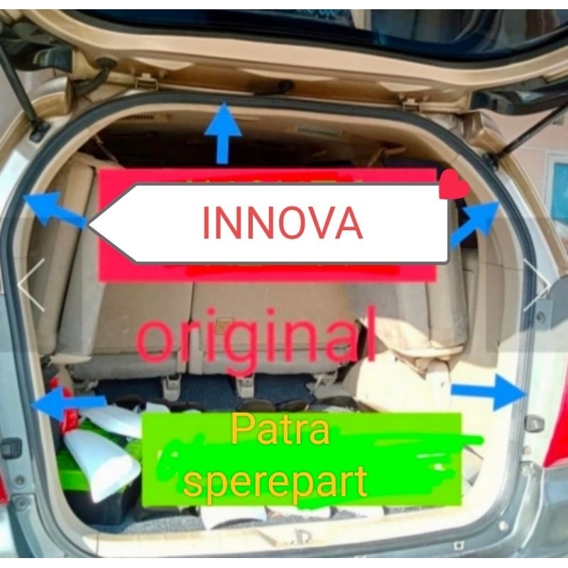 karet balon pintu karet bagasi full set 1 mobil toyota avanza xenia 2004-2018