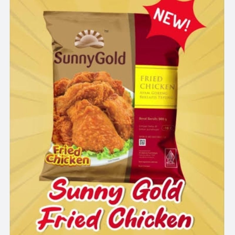 

SUNNY GOLD FRIED CHICKEN 500 GRAM