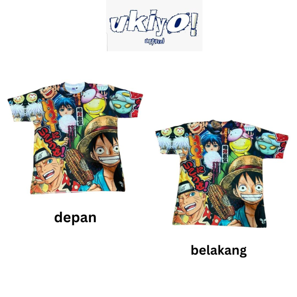 KAOS TAG THAILAND ANIME KOMPILASI 02 AOP (ALL OF PRINT) | KAOS CARTOON KARTUN ANIME KOMIK COMIC FULL