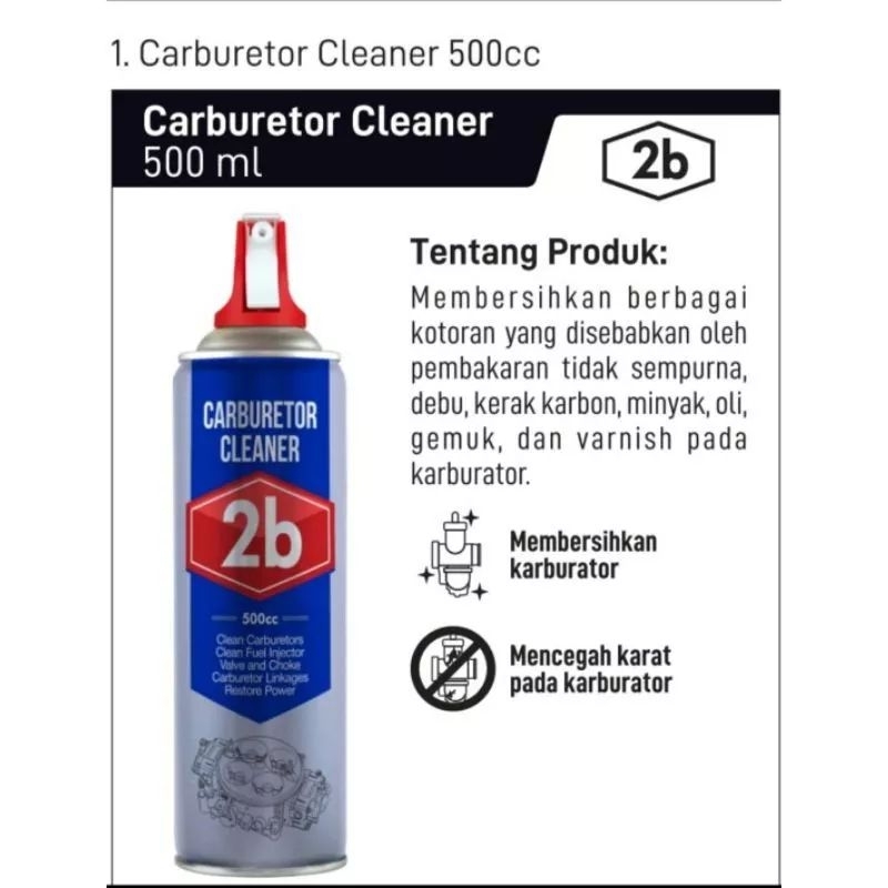 Carburator and injector cleaner 2B - pembersih carburator 2B