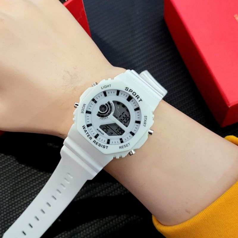 COD Jam Tangan Digital Pria Wanita Time Rubber  Sport Watch / Jam Tangan Pria Sport Watch Fashion M191