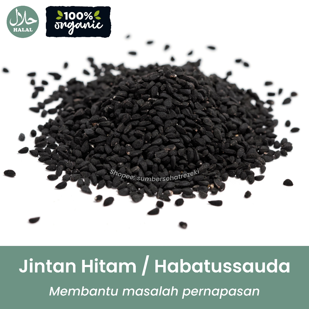 

Jintan Hitam Habatussauda Biji Jinten