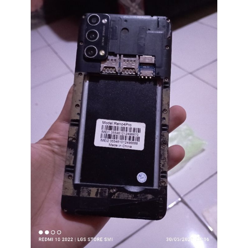 Mesin Hp Cina Reno 4 pro / Reno4Pro Hidup normal