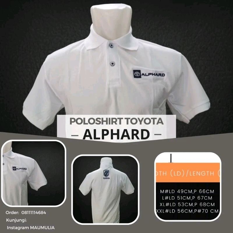 POLOSHIRTOYOTA ALPHARD