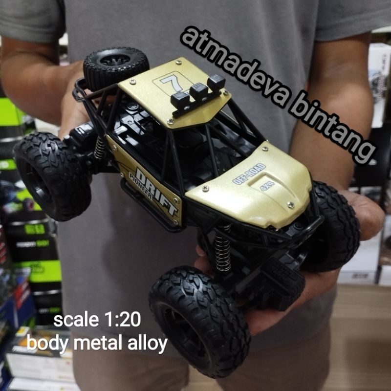 mobil remote control RC offroad// mainan mobil remote control offroad 2wd bisa cod