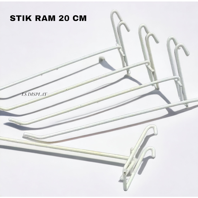 Hook Ram Cantolan Pengait Ram 20 cm 10 biji (stik ram 20cm 10pcs) #cantolan #hook