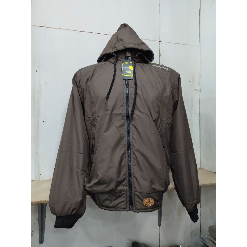 REDFOX JAKET PARASUT PREMIUM / jaket parasut pria (bisa bolak balik)