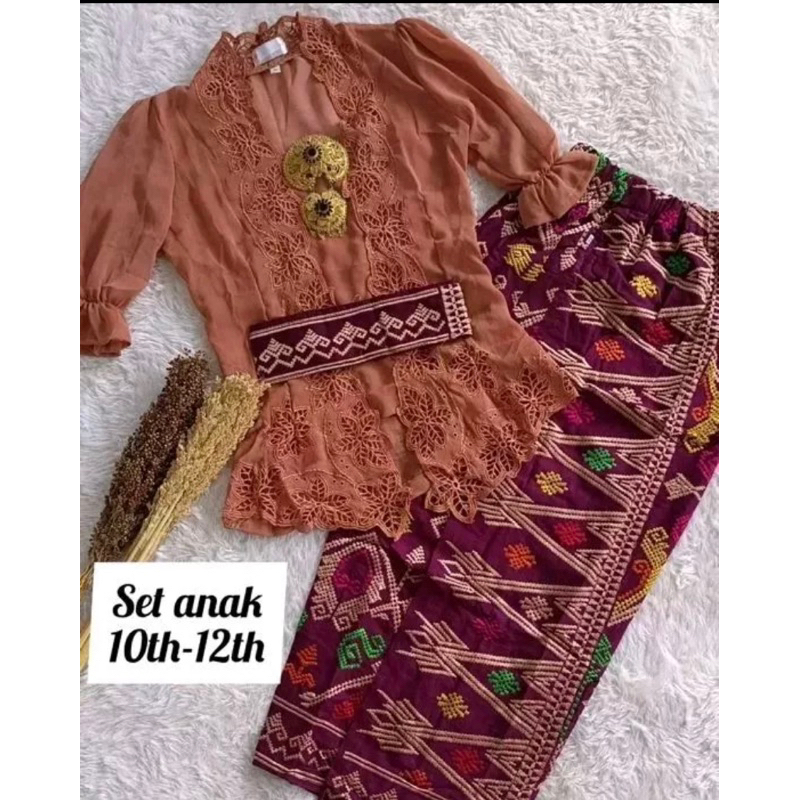 Set kebaya Anak Tanggung