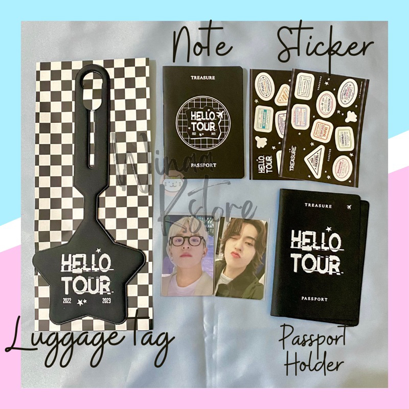 Treasure Hello Tour Travel Kit PC Photocard Asahi Haruto