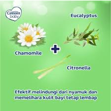 Losion CUSSONS Melidungi Dari Gigitan Nyamuk BABY MOSCARE Natural Skin Protection Lotion 50 gr 50gr / 100 gr 100gr