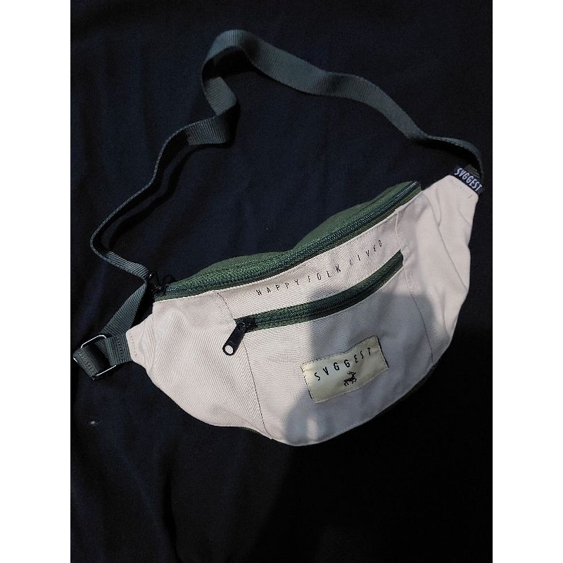Svggest Waist Bag Wallaby Khaki Preloved