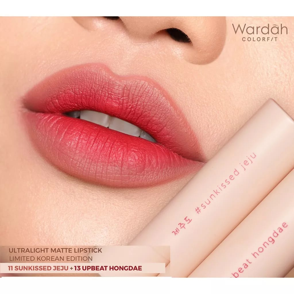 Wardah Colorfit Ultralight Matte Lipstick Korea Edition