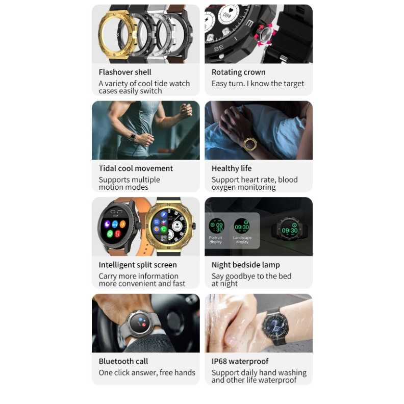 SKMEI Smartwatch Heart Rate Blood Oxygen - SK22