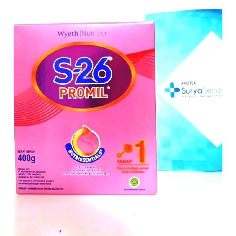 S26 Promil Tahap 1 400 gram Wyeth Nutrition