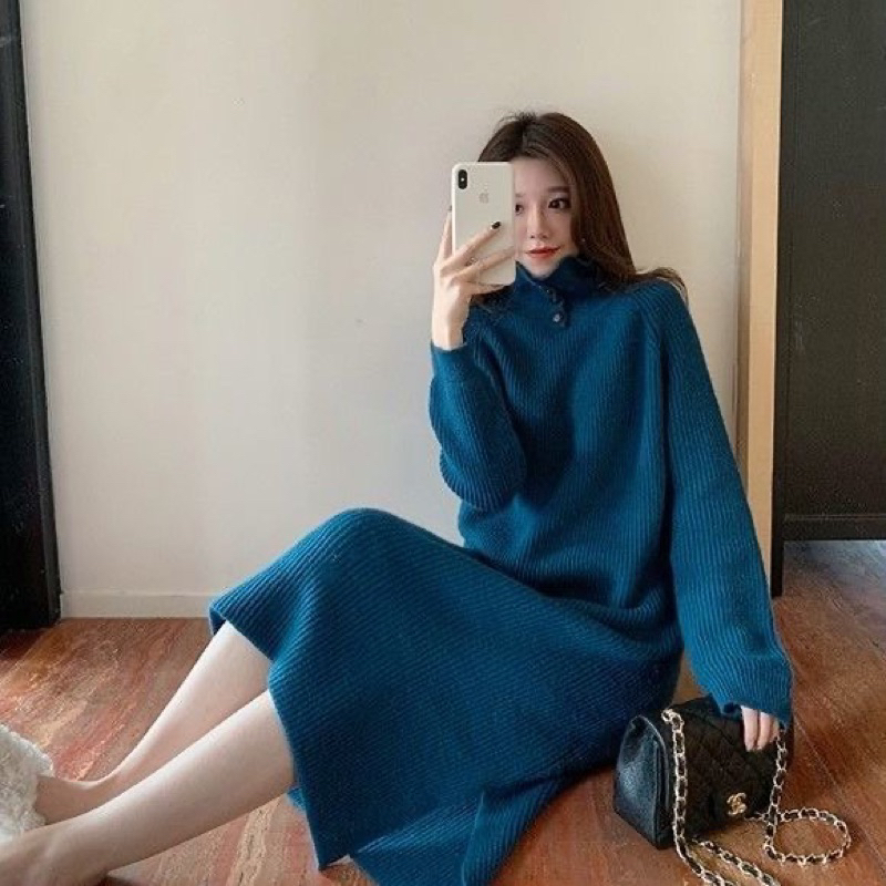 SWEATER DRESS RAJUT