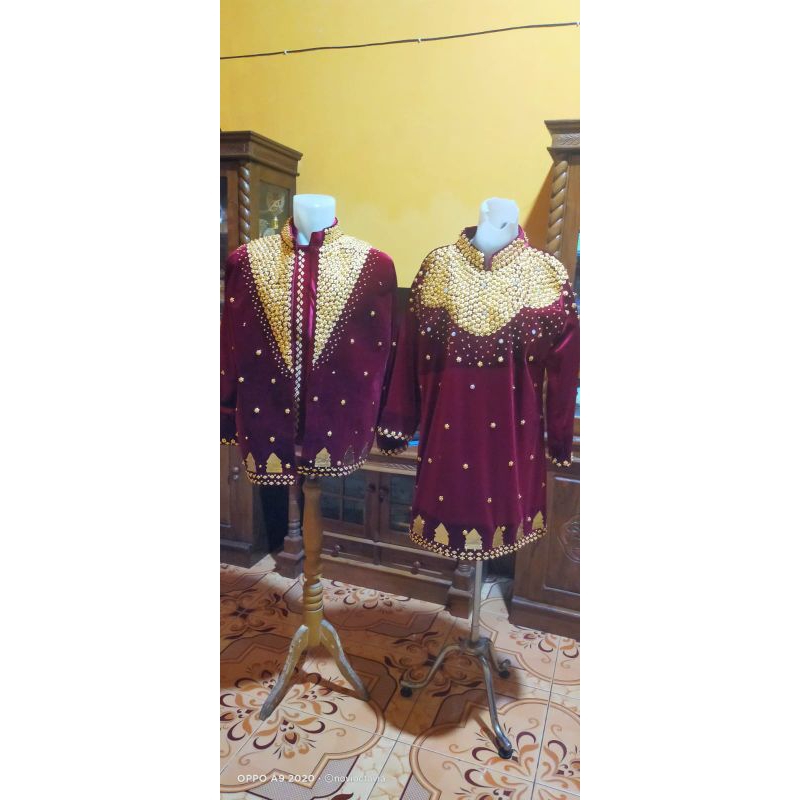 baju payet pengantin