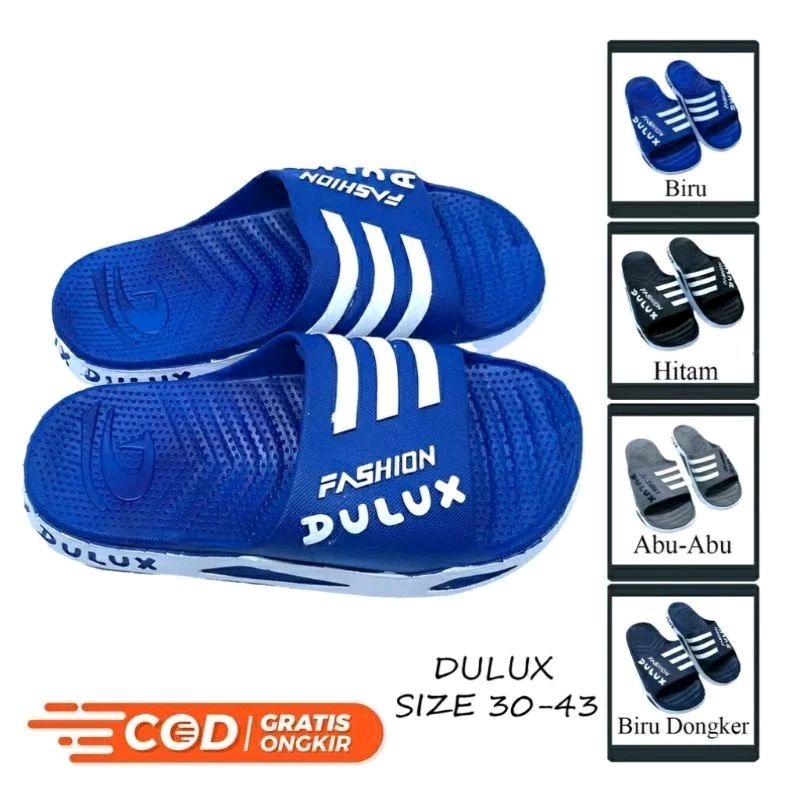 SANDAL DULUX COWOK/ DULUX GARIS/ DULUX 076