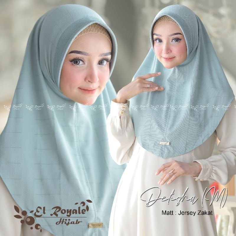 Jilbab bergo hijab instan DELISHA ORI EL ROYALE