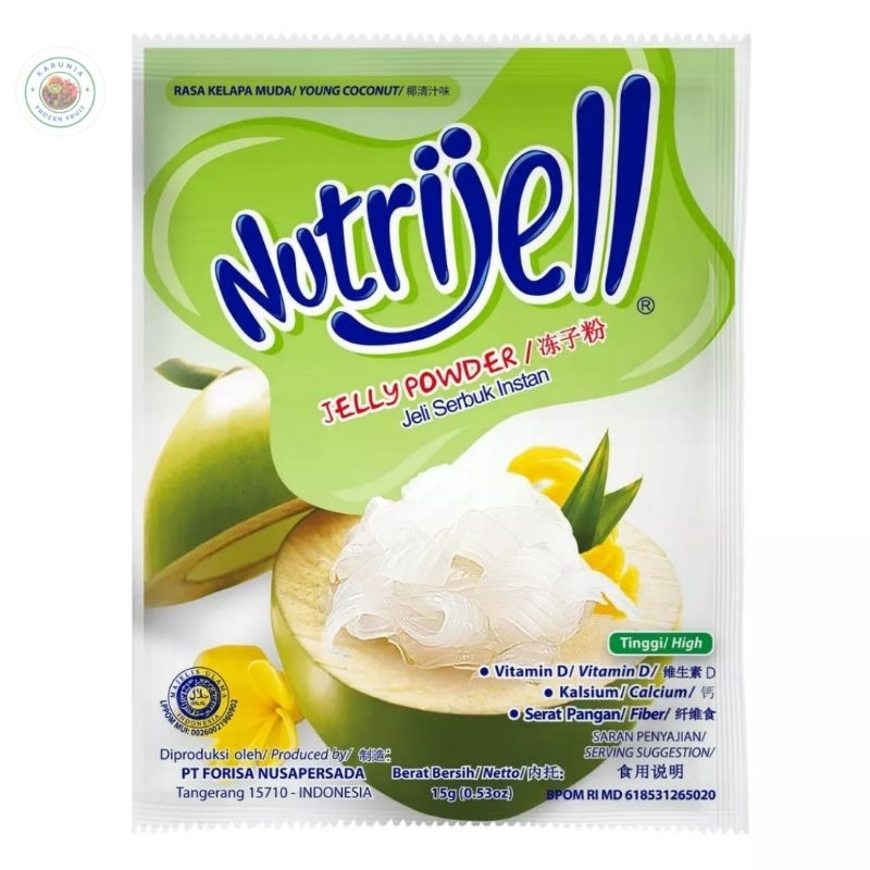 

NUTRIJELL FORISA / RASA KELAPA MUDA 15G