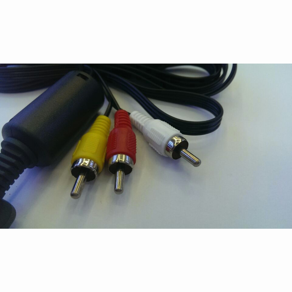 YUN Mall  Kabel Av PS2 Ori / Kabel PS2 PS 2 ke tv / kabel PS2 ke tv full set / kabel jack ps 2 / Panjang 1.8 Meter - Kabel PS2 Ke Tv