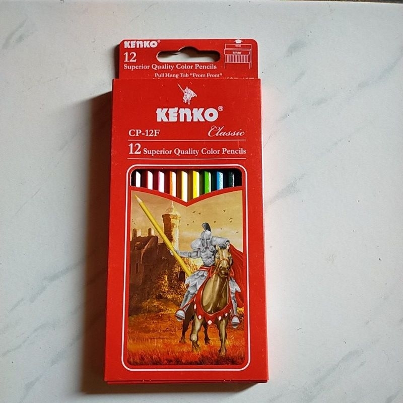 

kenko pensil warna panjang