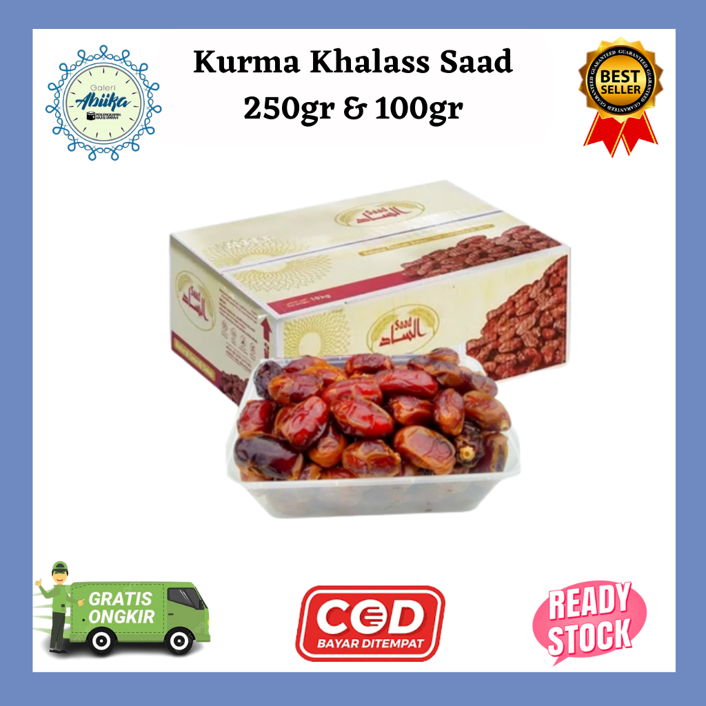 

Kurma Khalas 250gr dan 100gr