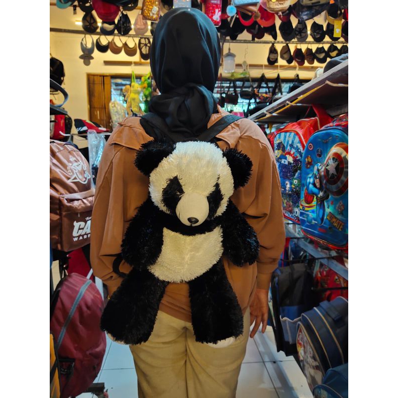 Tas Boneka Panda Slempang Panda
