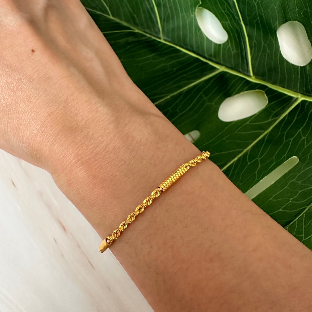Gelang Rantai Emas 16K Kadar 700 70 Fashion 3.04 Gram