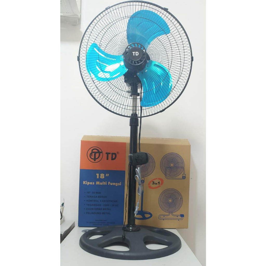 Beliajadulu88 Kipas angin besi  Besar BIndustrial fan (3 IN 1)