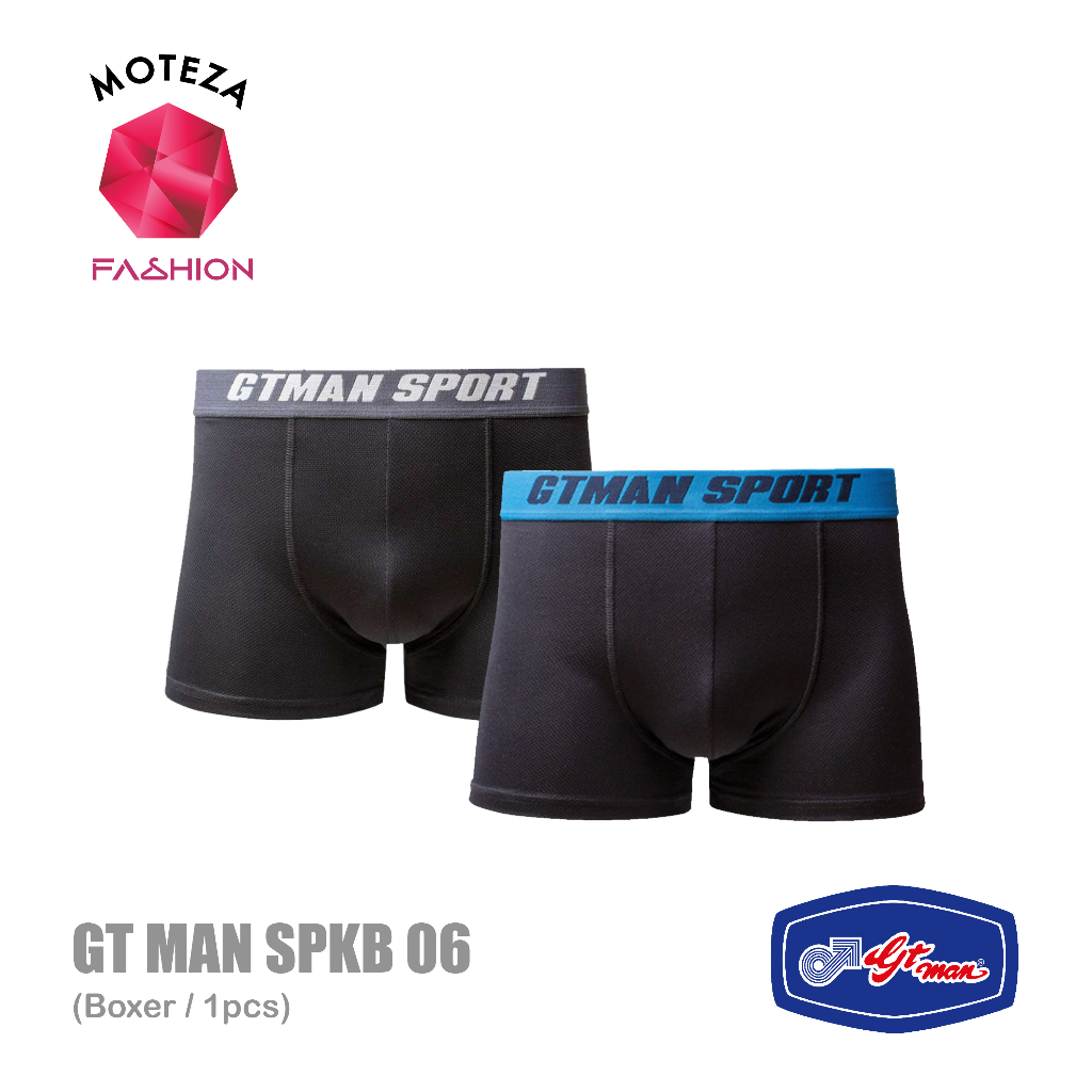 Celana Dalam Underwear Boxer Pria - GT Man SPKB06 Sport SPKB 06 - 1 pcs