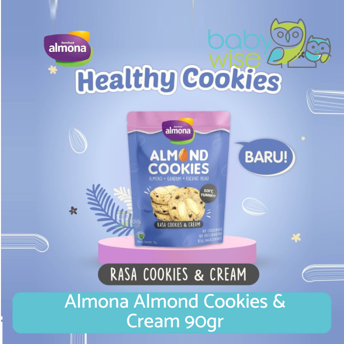 

Almona Almond Cookies & Cream 90gr