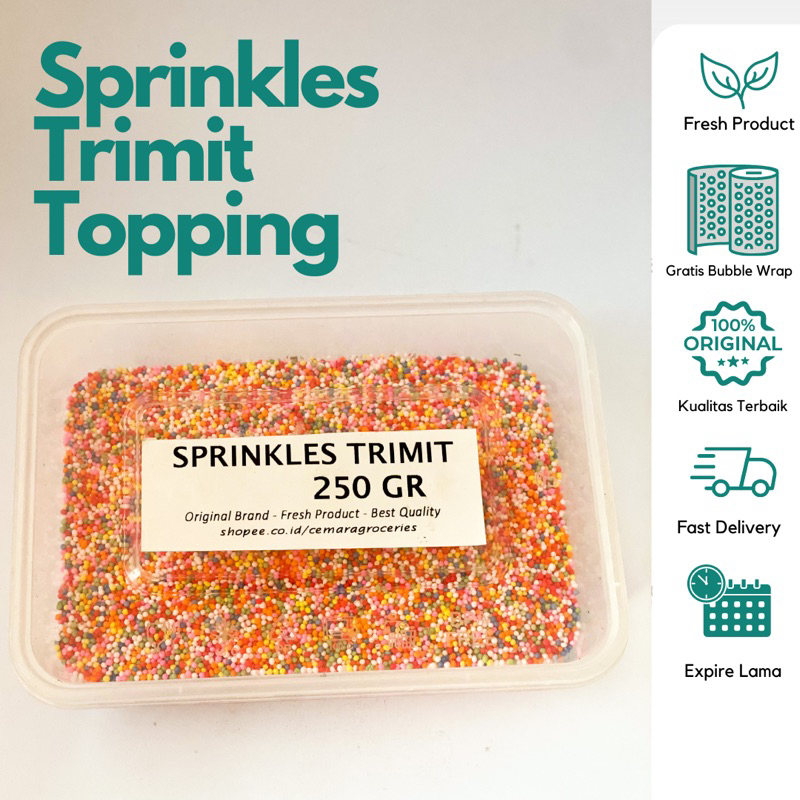 

Elmer Sugar Sprinkle Trimit Topping Kue 250gr